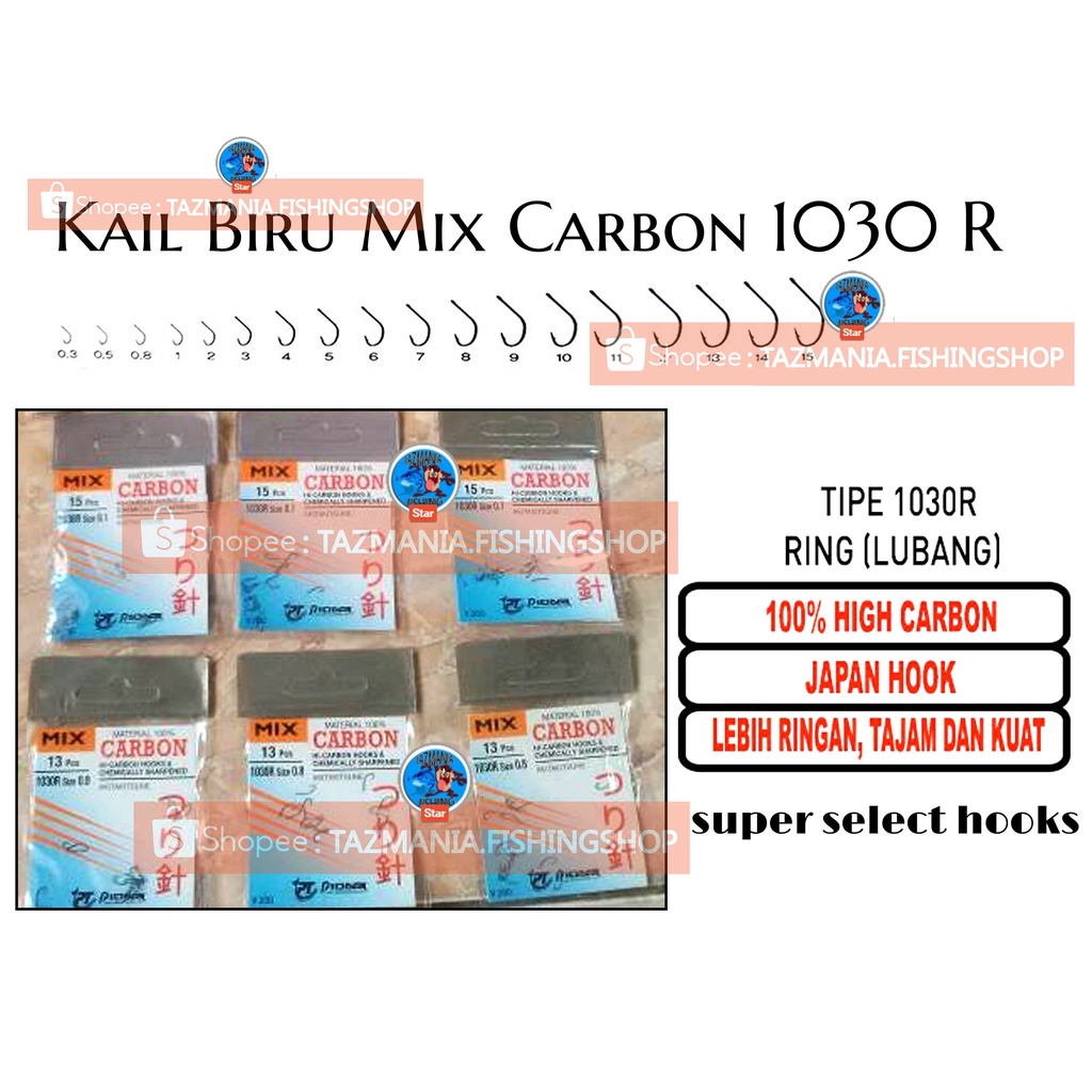 Kail Biru Mix Carbon 1030 R
