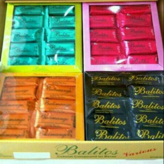 

Coklat balitos variasi 4 rasa