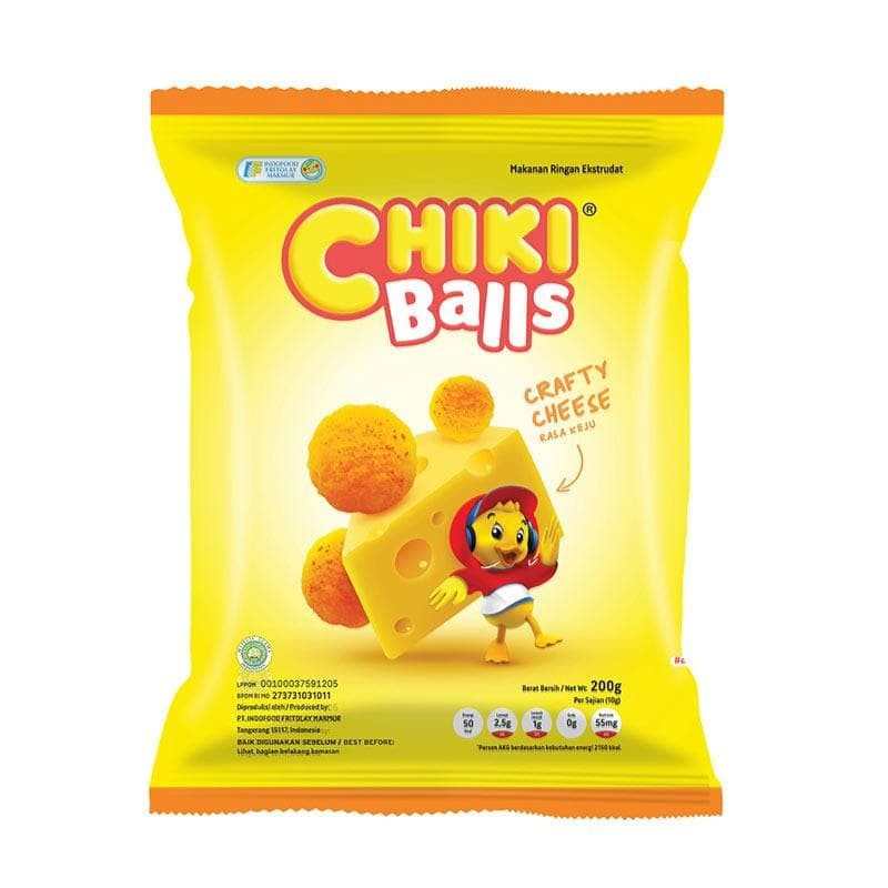 

Chiki Ball Keju Jumbo Snack [200 gr]