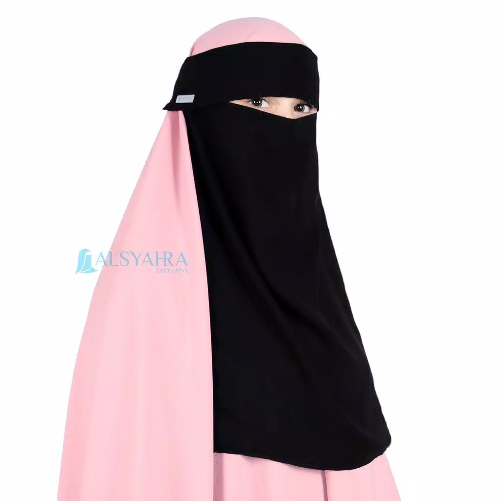 Flap Niqab Poni Pulldown Sifon Alsyahra Exclusive