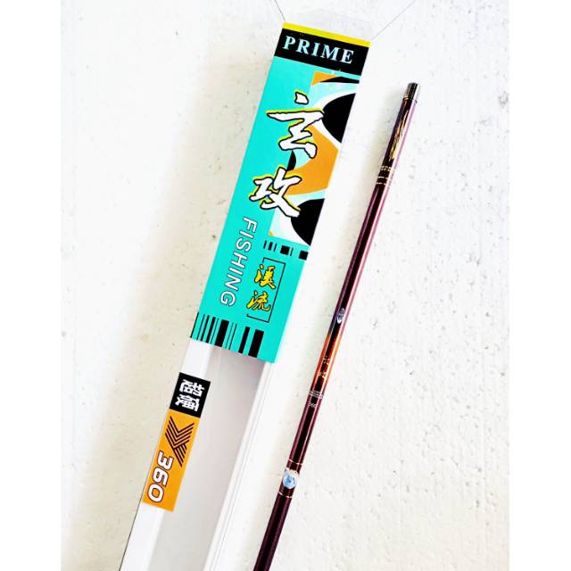 Joran Pancing Tegek Carbon ORIGINAL ORCA PRIME 360 cm PILIHAN TANPA CACAT Tangkai Mancing Karbon