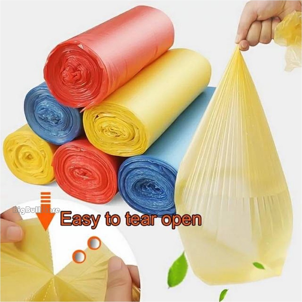 Plastik Sampah Gulungan / Kantong Plastik Serbaguna Isi 5pack 45x50cm / Plastik Sampah Murah