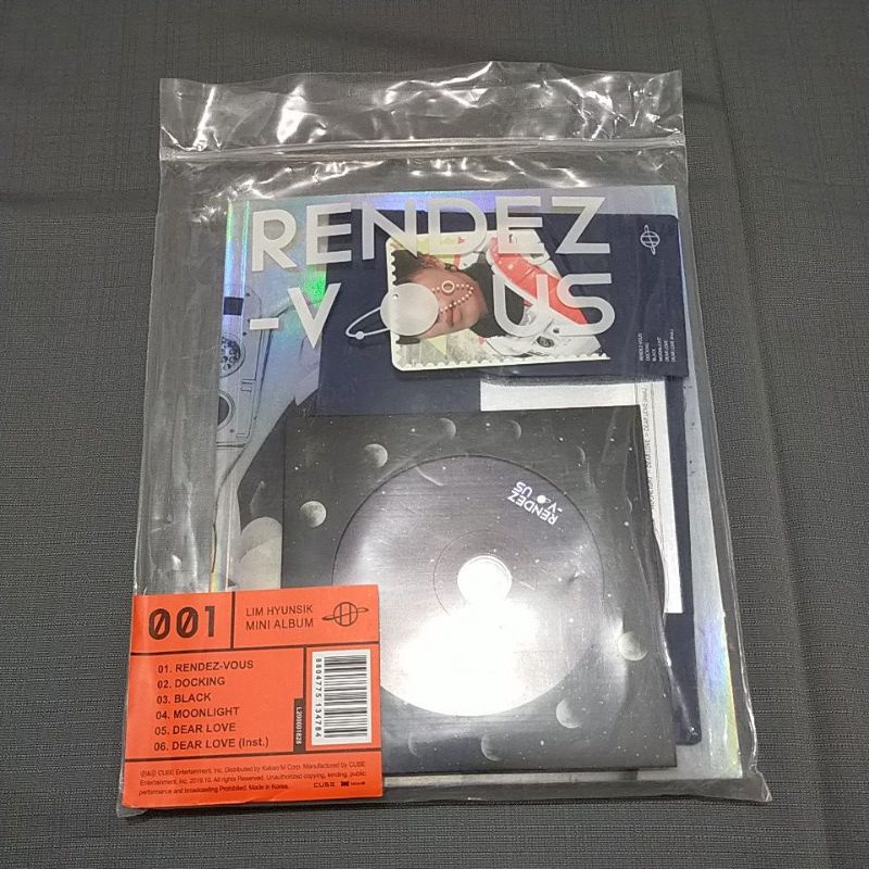 BTOB IM HYUNSIK RENDEZVOUS OFFICIAL ALBUM EUNKWANG MINHYUK CHANGSUB HYUNSIK PENIEL ILHOON SUNGJAE