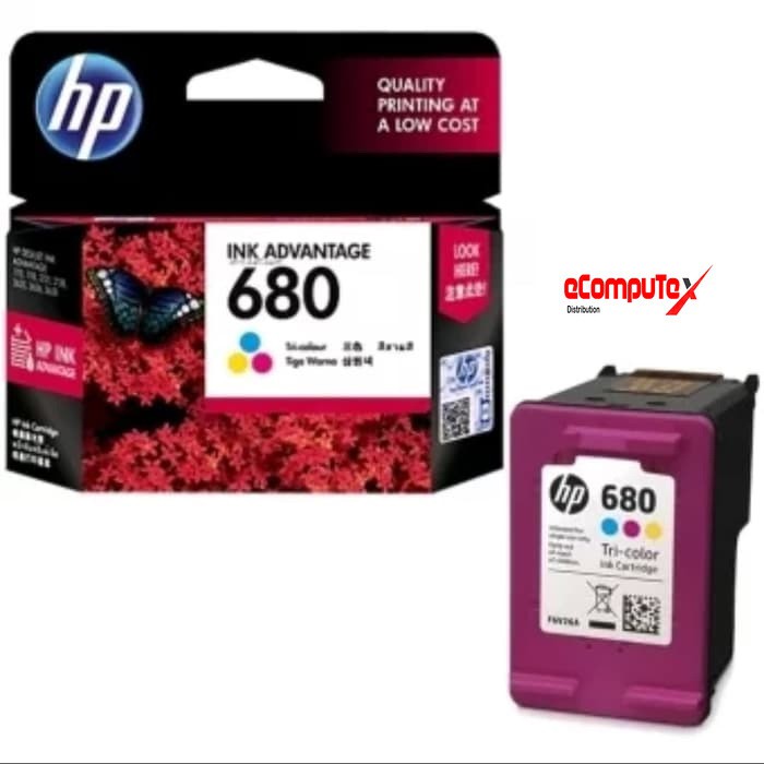 CARTRIDGE HP 680 COLOR (RESMI)