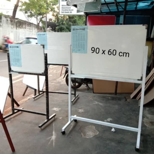 

Whiteboard 90 x 60 + kakinya stand