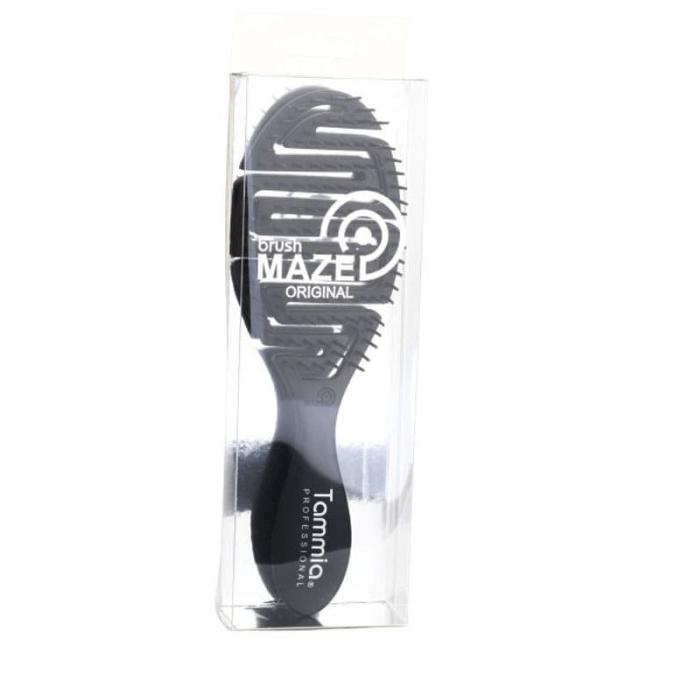 Tammia Maze Wonder Flex Brush OVAL BLACK - Sisir Rambut Star Seller Termurah