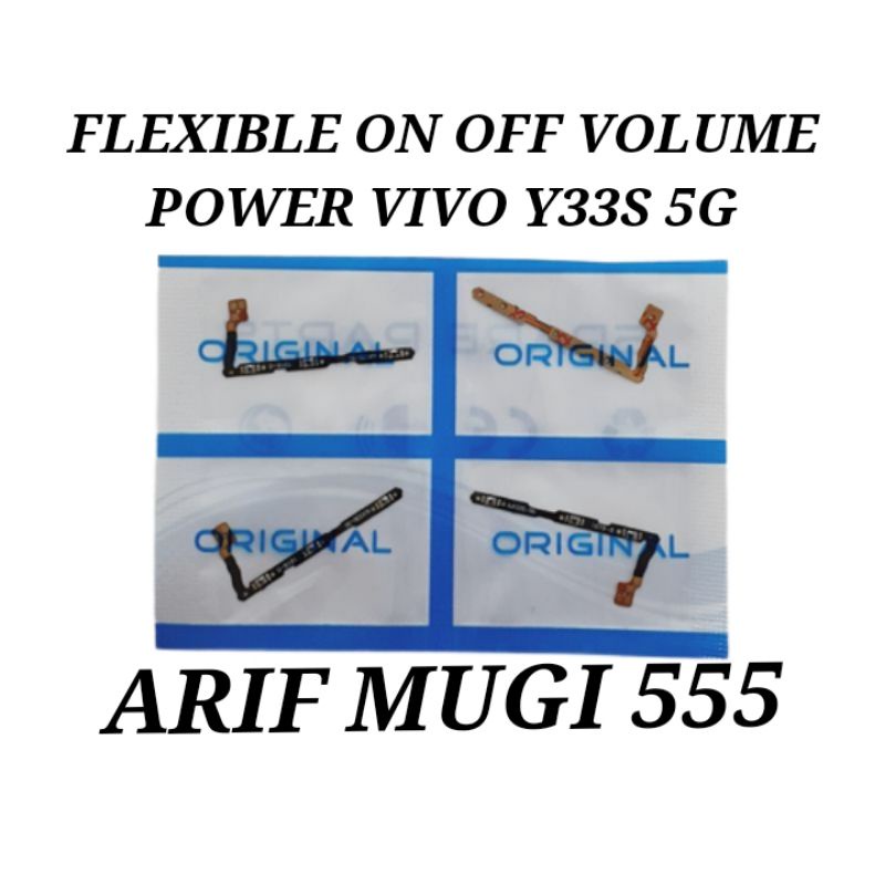 Flexible Flexible on off Volume Power Vivo Y33S 5G Original