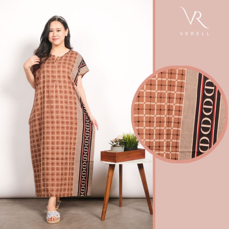 Daster busui bali habel rayon premium panjang semata kaki resleting-B26