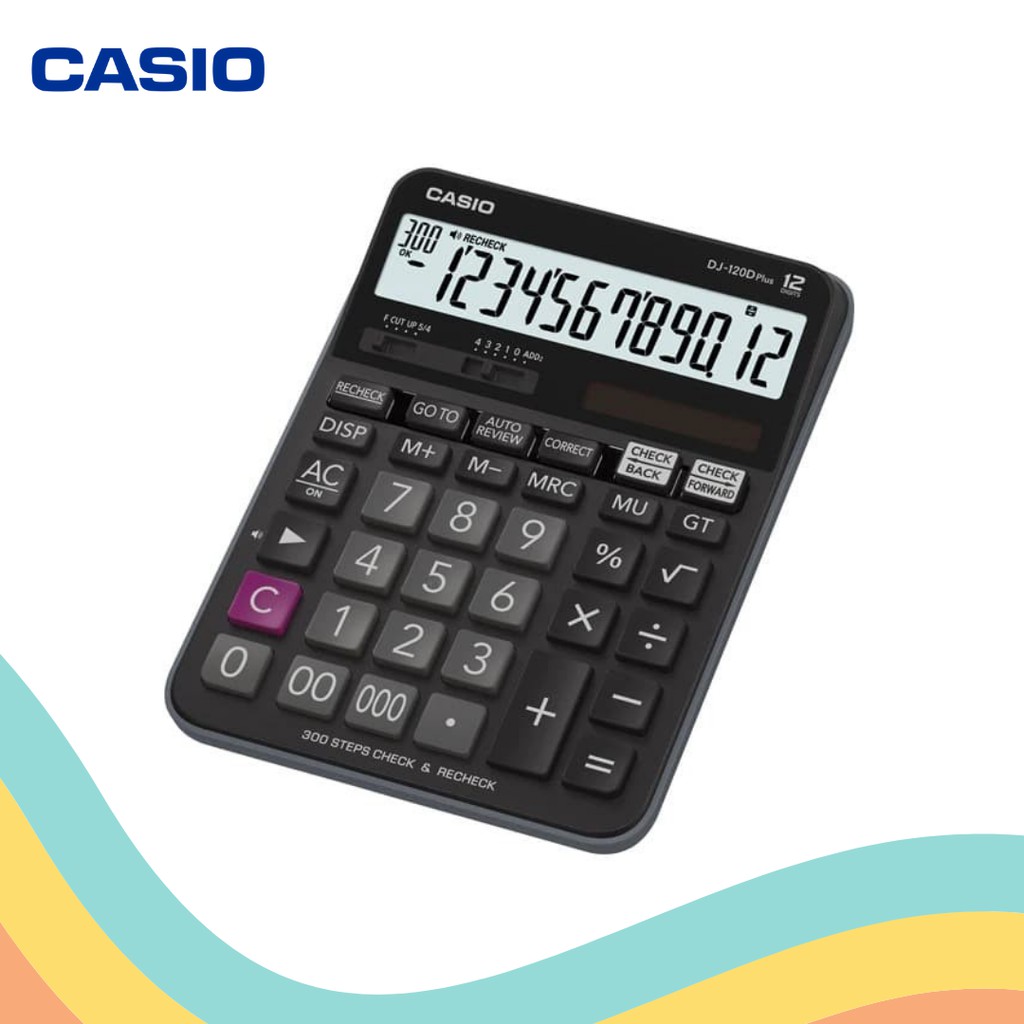 

KALKULATOR CASIO DJ-120 D PLUS (1 PCS)