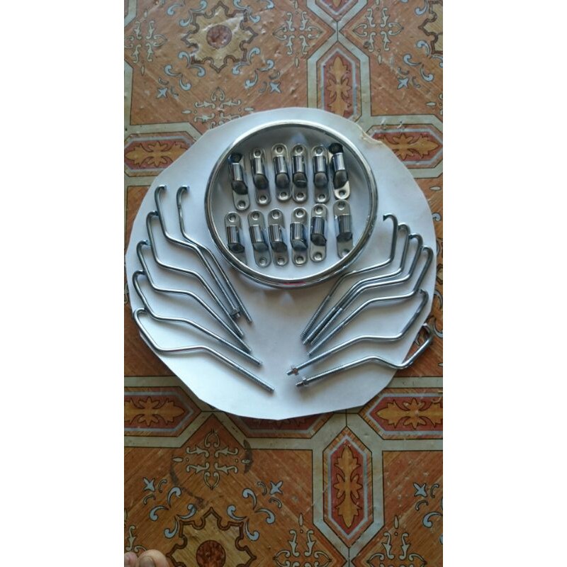 Ring kendang ketipung model petir  bagian Tak croem