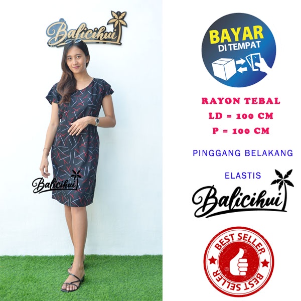 Balicihui Dress Adelia Dress Bali Dress Cantik Dress Pendek Midi Dress