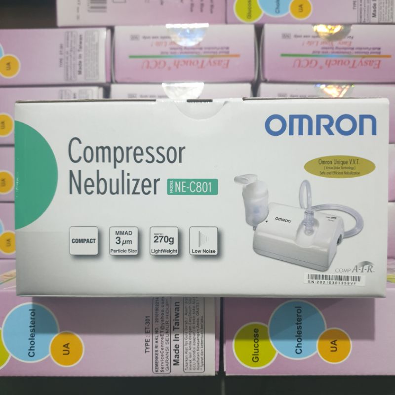 Nebulizer Omron Ne C801 Alat Uap Pernapasan Alat Uap Nebulizer Alat Asma