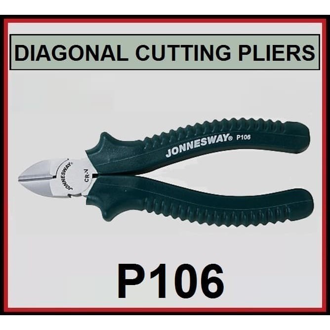 JONNESWAY DIAGONAL CUTTING PLIERS ( P106 )