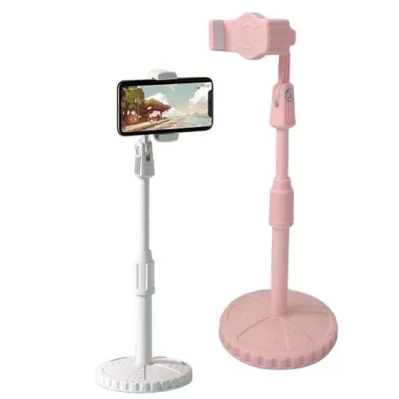 Holder stand vibox us08 ADJUSTABLE UNIVERSAL / HOLDER MEJA / HOLDER STAND LIVE  / STAND HP ROTARI 360 Promo Sen