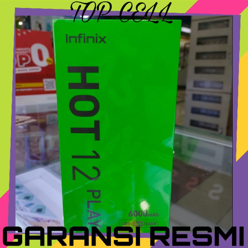 Infinix Hot 12 Play Ram 4/64GB Dan 4/128GB Garansi Resmi