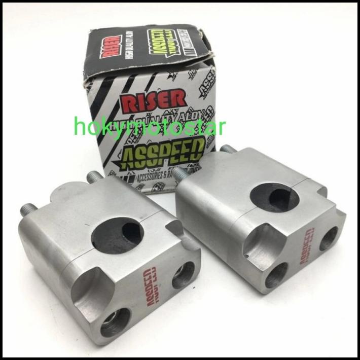 Peninggi Stang Asspeed Kotak Honda / Yamaha Motor Universal