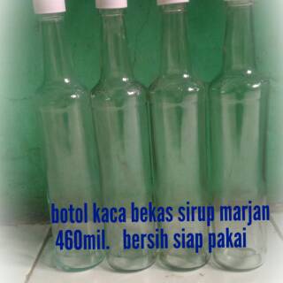 BOTOL KACA 450 mil ex marjan | Shopee Indonesia