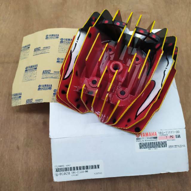 Kop nanas silinder head blimbing nanas airbrush cakep rx king rxz yz rx100