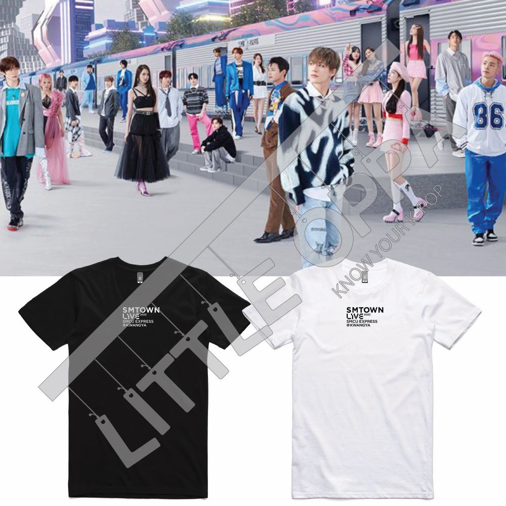 BAJU KAOS KPOP KOREA SMTOWN LIVE 2022 SMCU EXPRESS KWANGYA T-SHIRT
