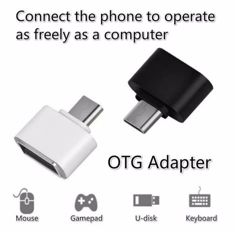 Otg Micro Usb to Usb Port V8 - Connector Micro Usb to Usb Port V8