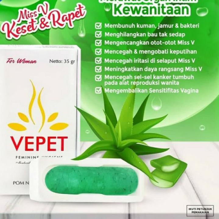 [CashbackXtra] - VEPET miss V Keset dan Rapet Herbal Kewanitaan BPOM ORIGINAL 100%