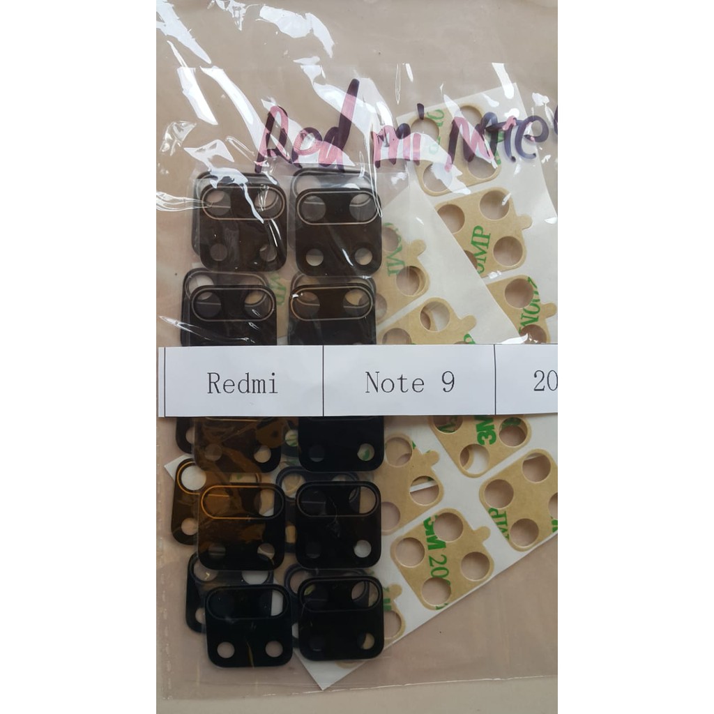 Kaca kamera bahan kaca redmi note 9 kaca kamera lensa kaca redmi note 9