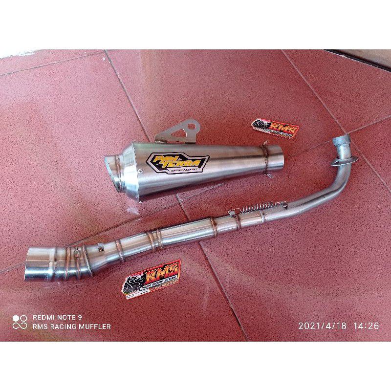 knalpot fanterra buat Vega Jupiter Z1 Supra fit karisma revo greand dll