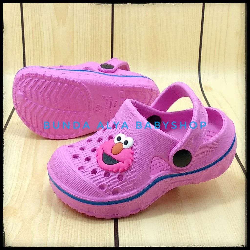 Sandal Anak Perempuan Karet Usia 6 Bulan 1 2 Tahun FANTA Lentur - Sandal Anak Cewek Motif Kartun Lucu Size 18 - 23