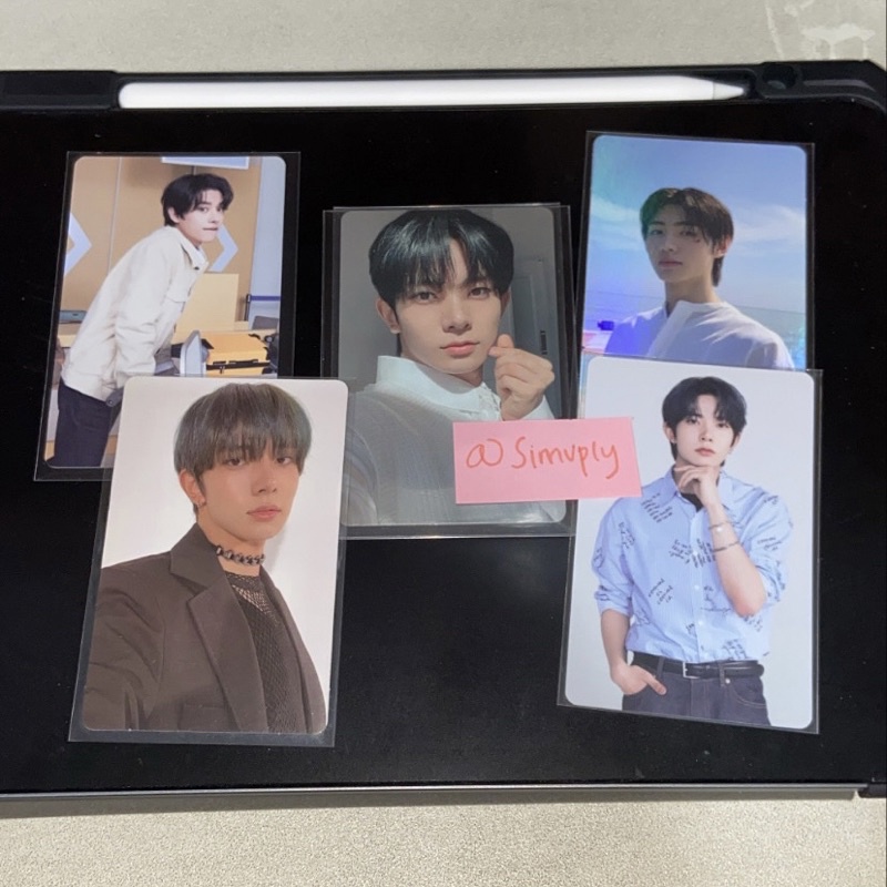 Heeseung Soljack Solo Jacket Hakanai Cahil White Putih No ver Dimension Answer D:A Jake TC Trading C