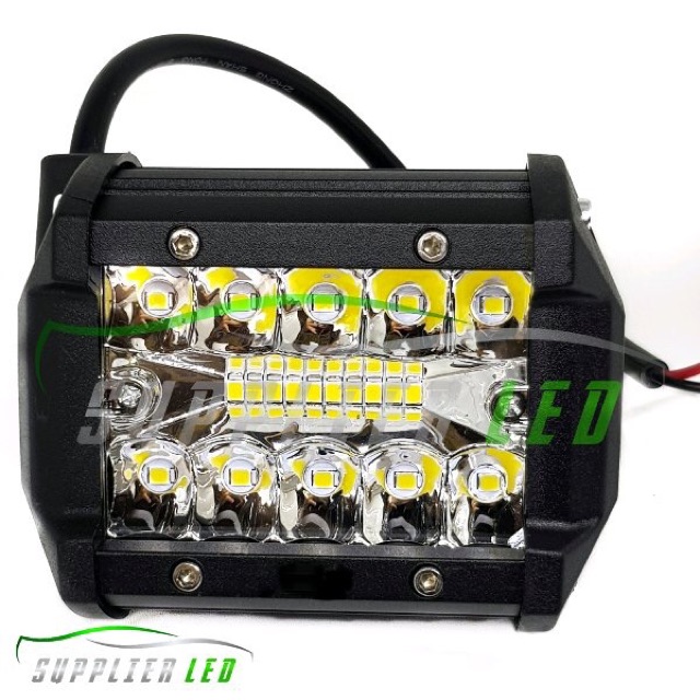 Lampu Tembak Sorot Touring Offroad LED Motor Mobil 20 Mata 3 Susun