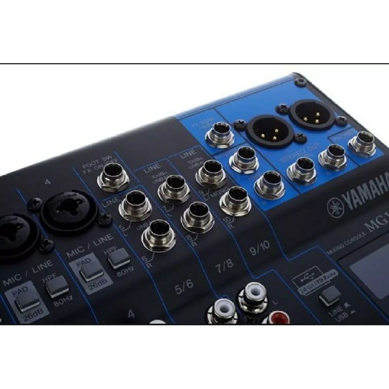 [Top Quality] Mixer Yamaha Mg 10Xu / Mg 10 Xu/ Mg10Xu 10 Channel Mixer Audio Yamaha Mg 10 Xu