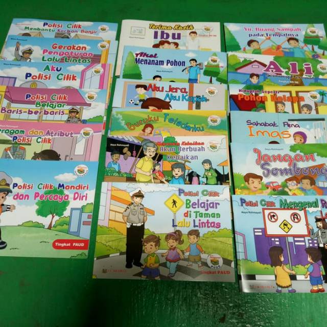 Buku cerita anak paud
