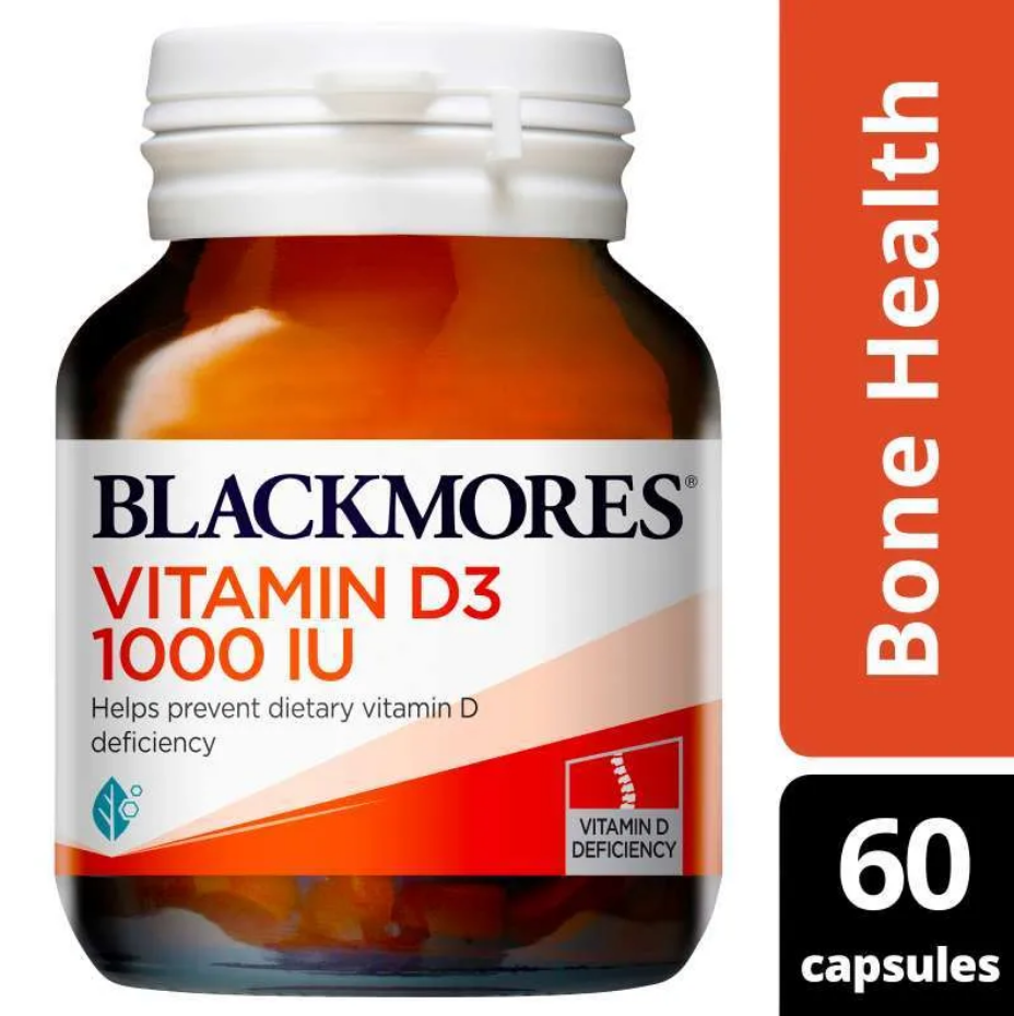 ✔️ BLACKMORES VITAMIN D3 1000 IU 60 TABLET