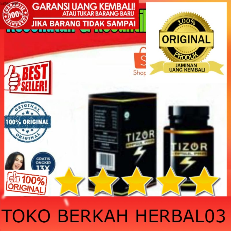 100% ASLI Tizor Obat Asli Impotensi Dan Prostat Aman Bpom di jamin Original Dan Berkualitas