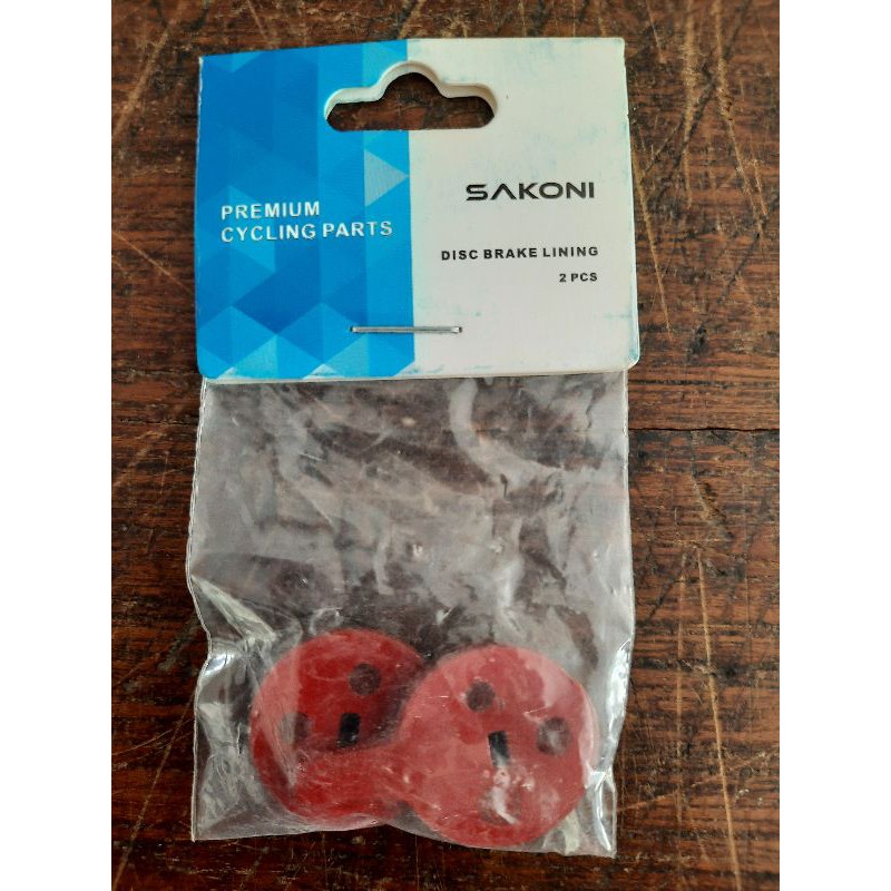 Kampas cakram sepeda / kampas rem cakram disc brake pad model bulat sepeda MTB