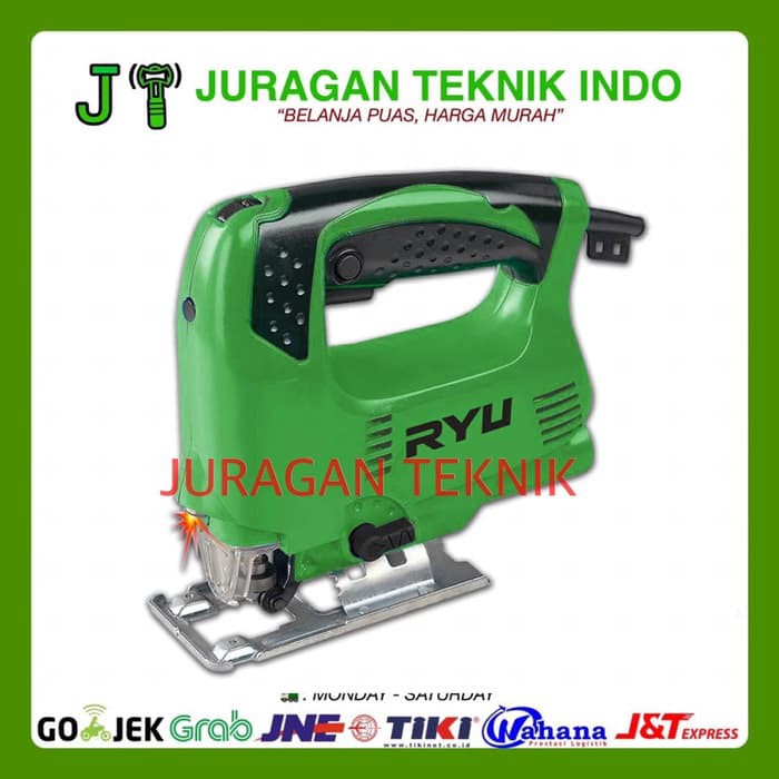 Jigsaw ryu tekiro RJS 65-1e gergaji potong kayu triplek