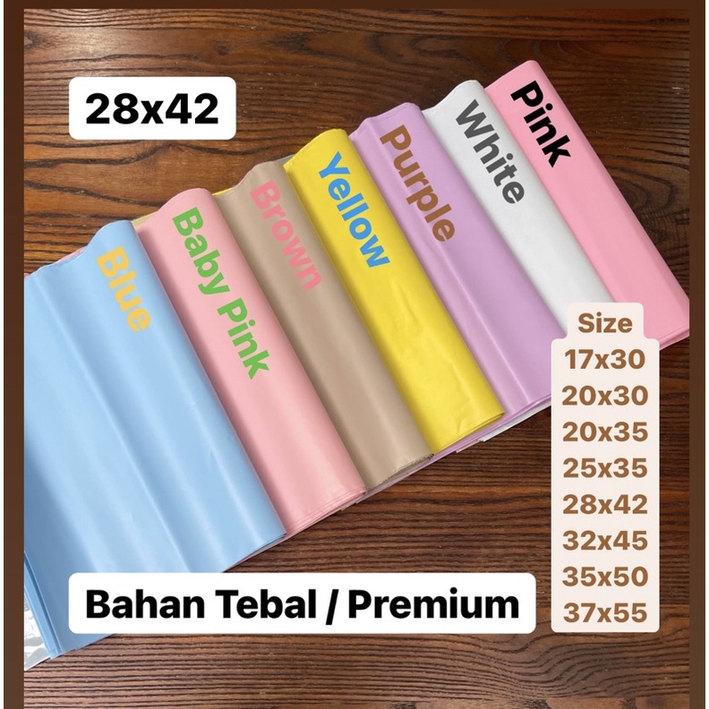 

Plastik Polymailer 28x42 isi 50 Lembar / Plastik Polimer / Plastik Polymail Packingan Pembungkus Olshop Online Shop