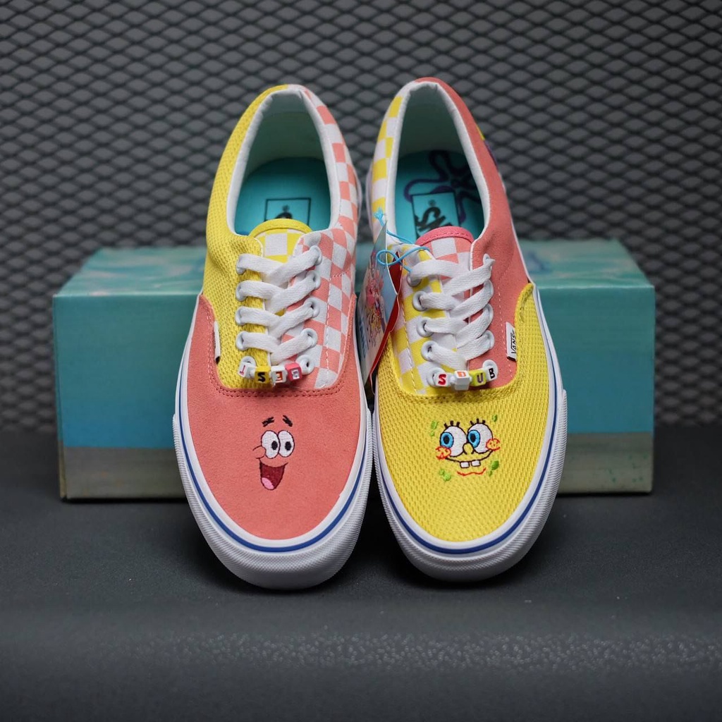 Vans Era x Spongebob Squarepants Best Friends  Original Global Realease Market BNIBWT ( Brand New In
