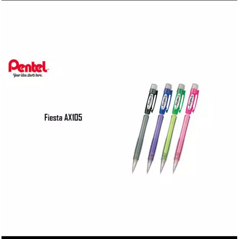 

pensil mechanic PENTEL fiesta AX-105