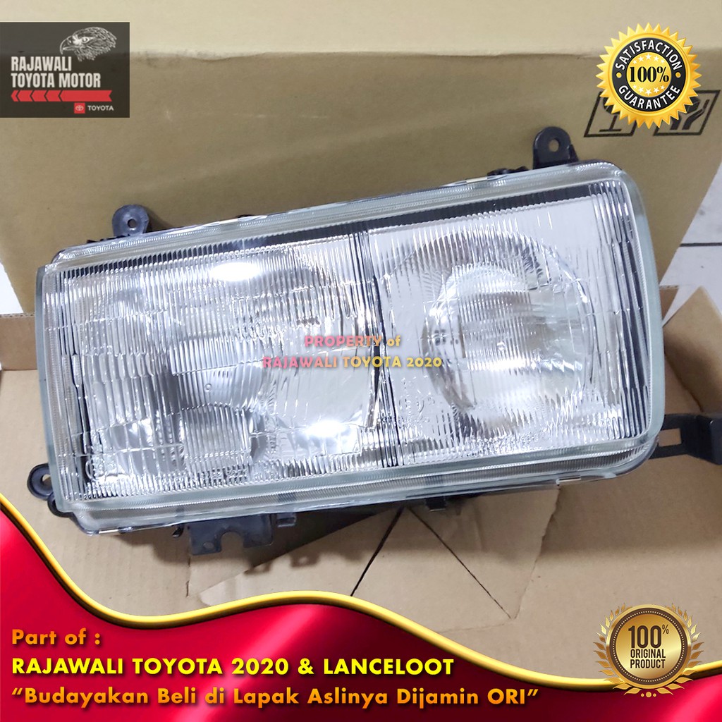 Jual Headlamp Lampu Depan Land Cruiser VX80 Kanan Kiri New Original ...