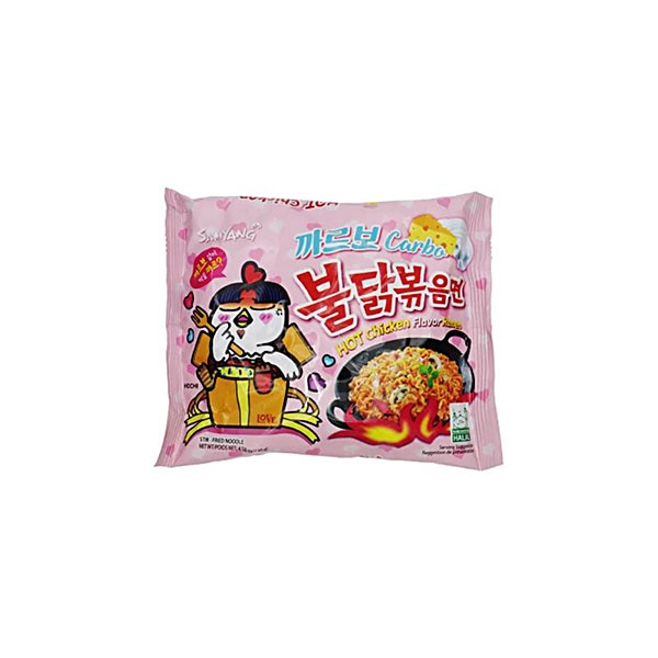 

SAMYANG HOT CHIKEN RAMEN CARBONARA PACK 130 GR