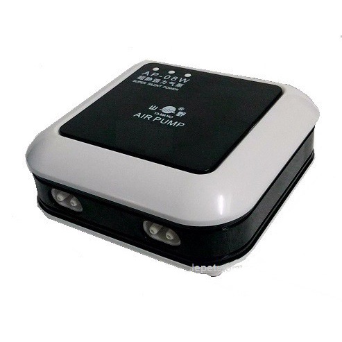 Aerator Aquarium Yamano AP 08 W Air Pump AP-08W Super Silent 4 Lubang
