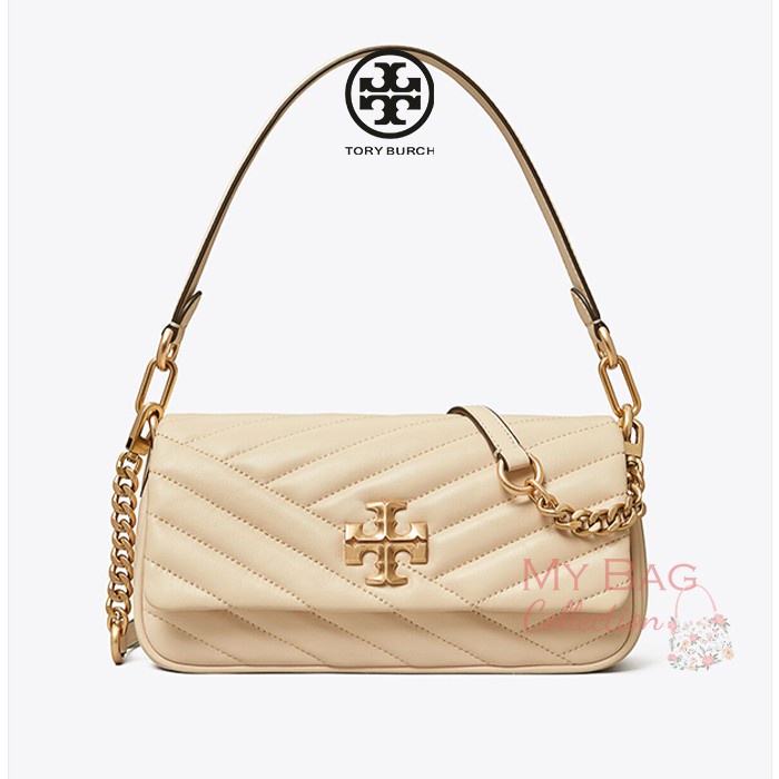 Tory Burch Kira Chevron Small White