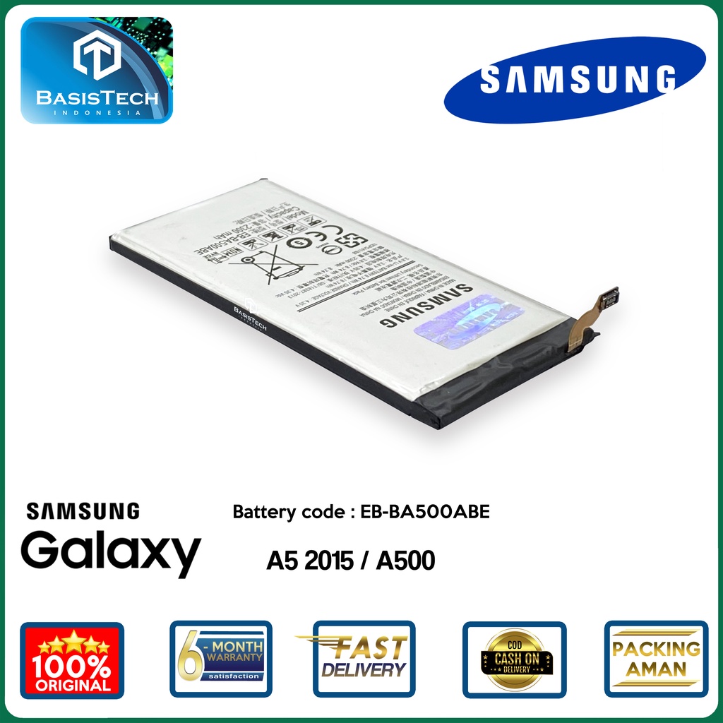 BATERAI SAMSUNG A500 A5 2015 - EB-BA500ABE - ORI