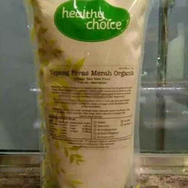 

HEALTHY CHOICE Tepung Beras Merah Organik 1kg