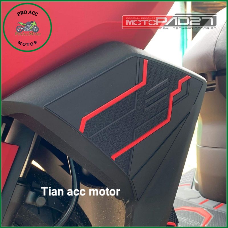 motopad27 stiker sticker Rubber cover body samping Honda VARIO 160