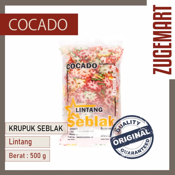 

Krupuk Seblak Bawang Lintang Cocado - 500gr