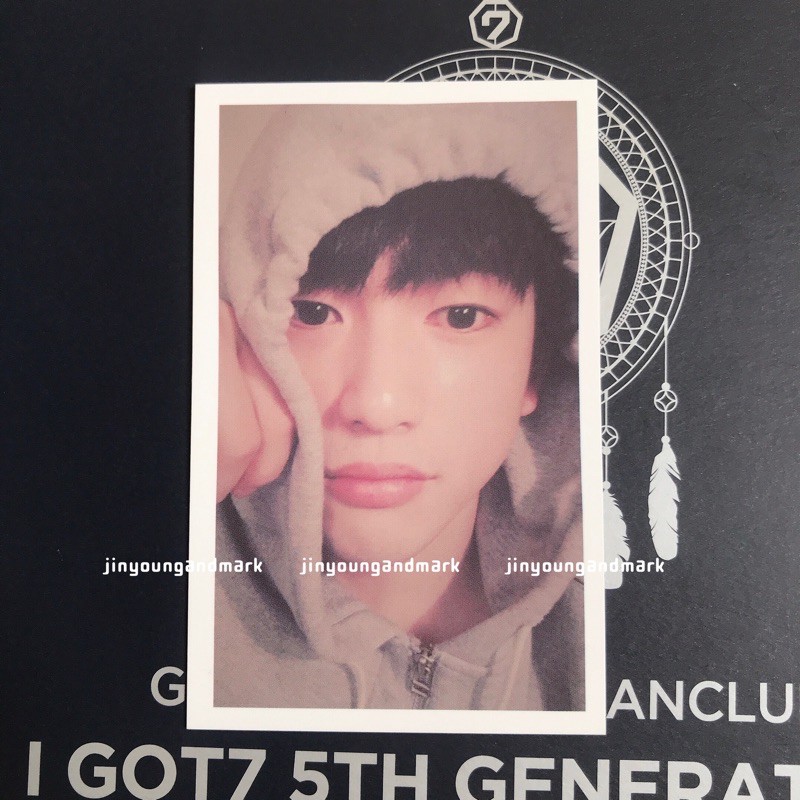 GOT7 Jinyoung Flight Log Departure Photocard