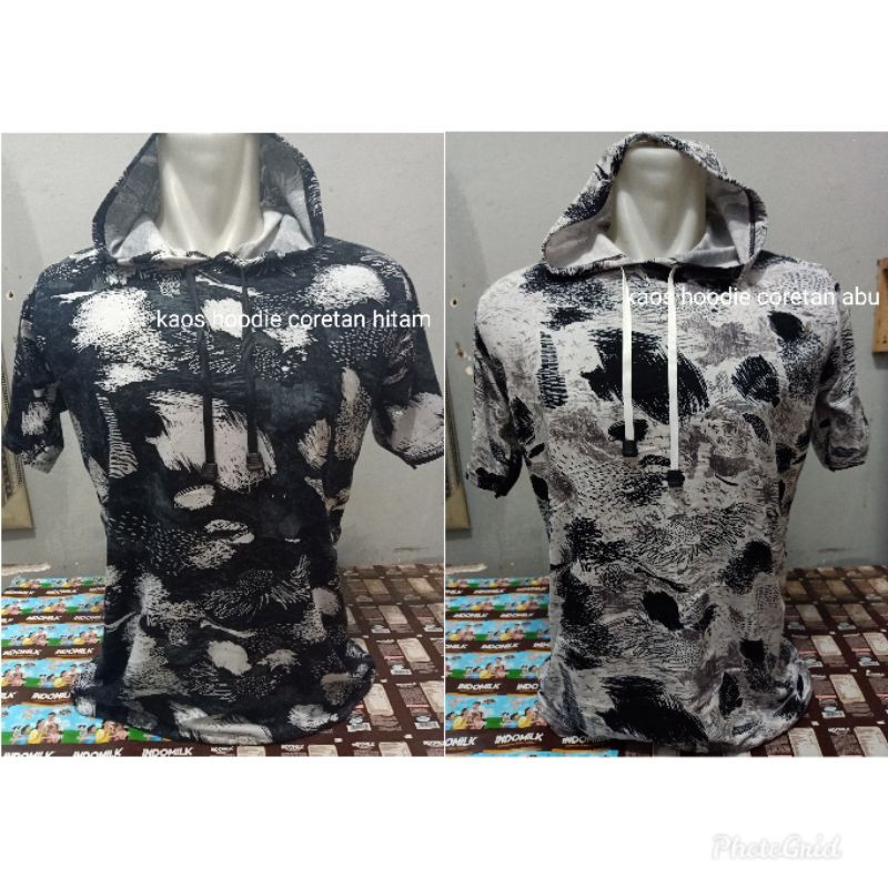 kaos hoodie coretan