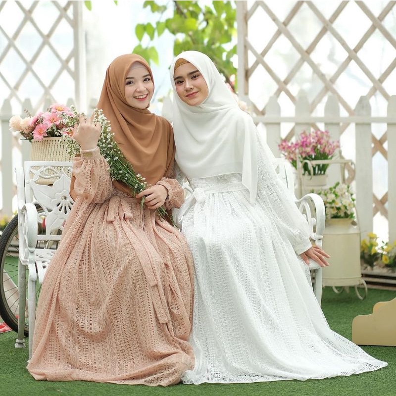 READY STOCK Arumi dress by gerai aliyah